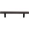 Jeffrey Alexander 96 mm Center-to-Center Brushed Oil Rubbed Bronze Square Dominique Cabinet Bar Pull 845-96DBAC - alternate 2